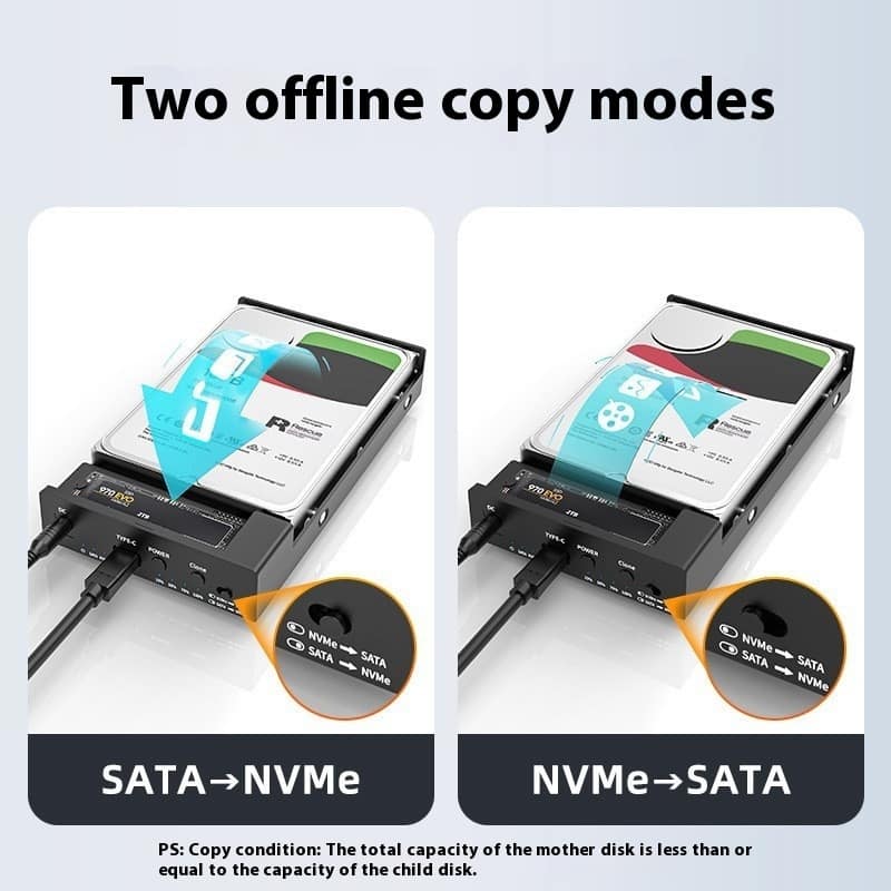 External Mobile Hard Disk Box For SSD - Image 2