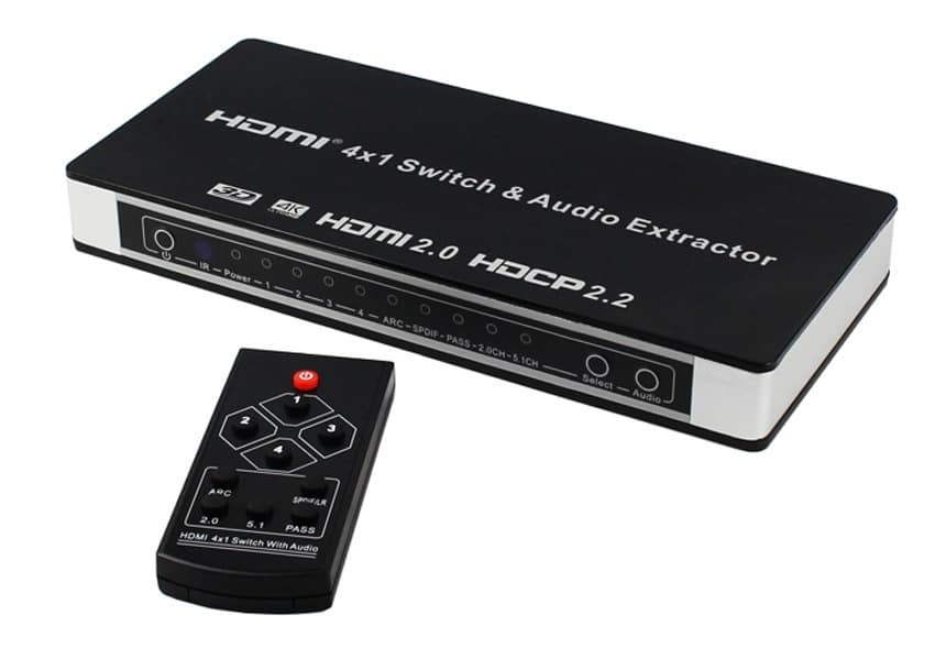 Switch With Audio Four In And One Out - Image 13